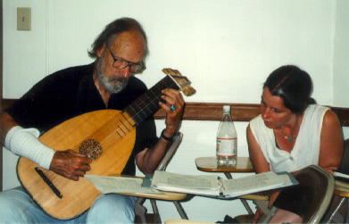 Lute and Singer