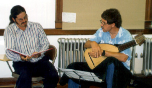 Lute and Singer